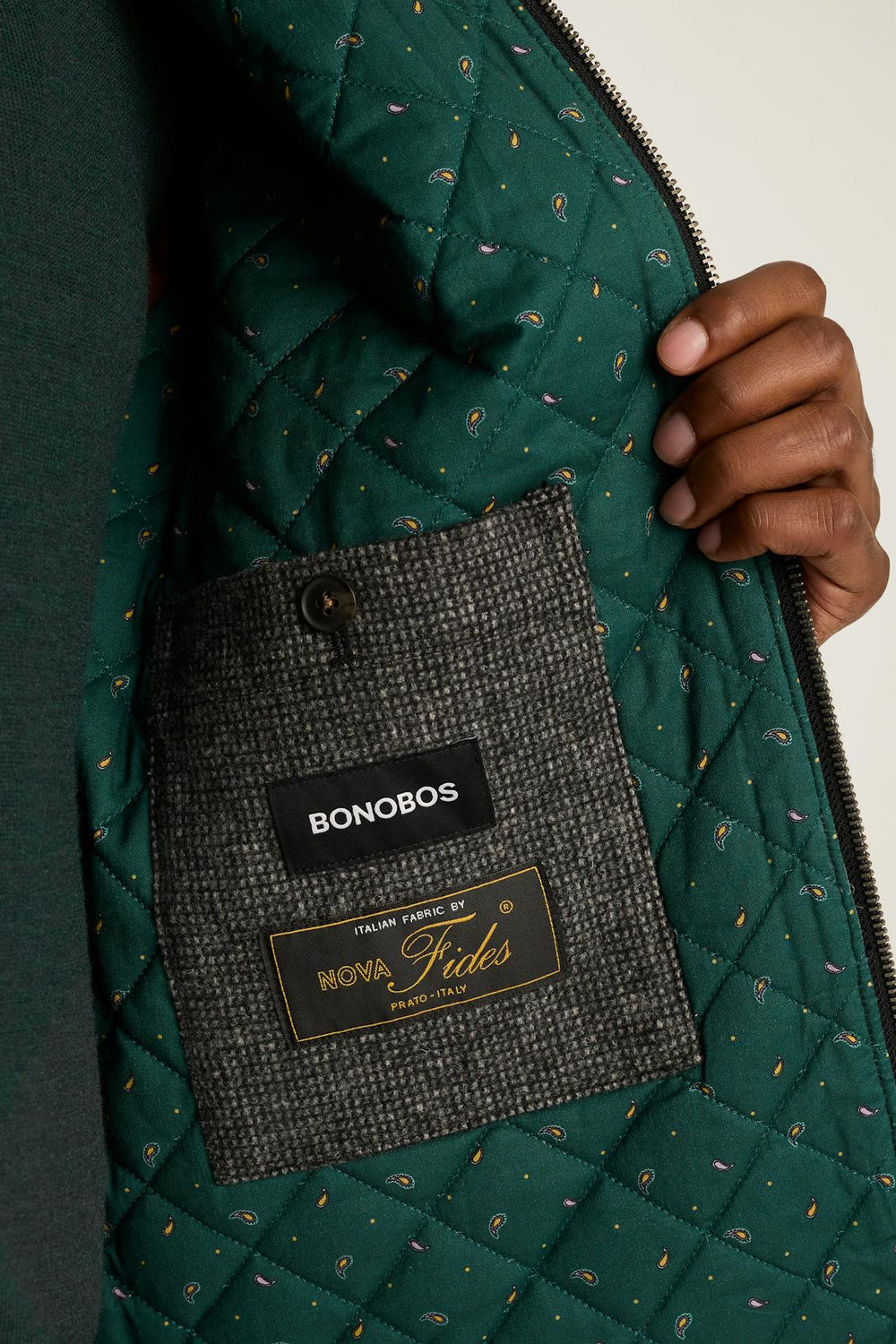 The Italian Wool Harrington Jacket