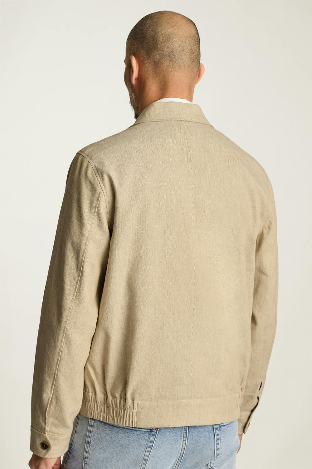 Aviator Linen Cotton Bomber