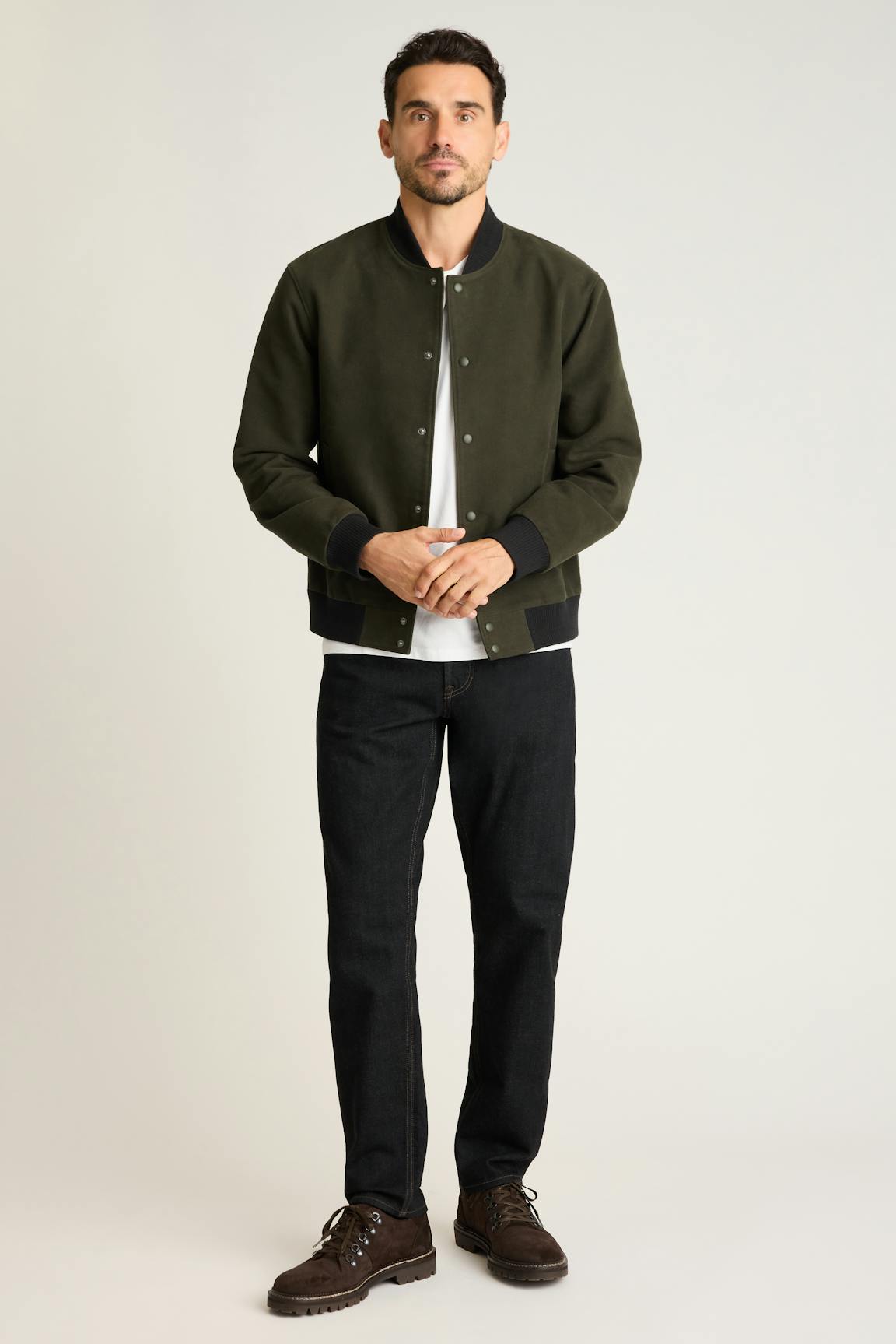 The Italian Moleskin Bomber