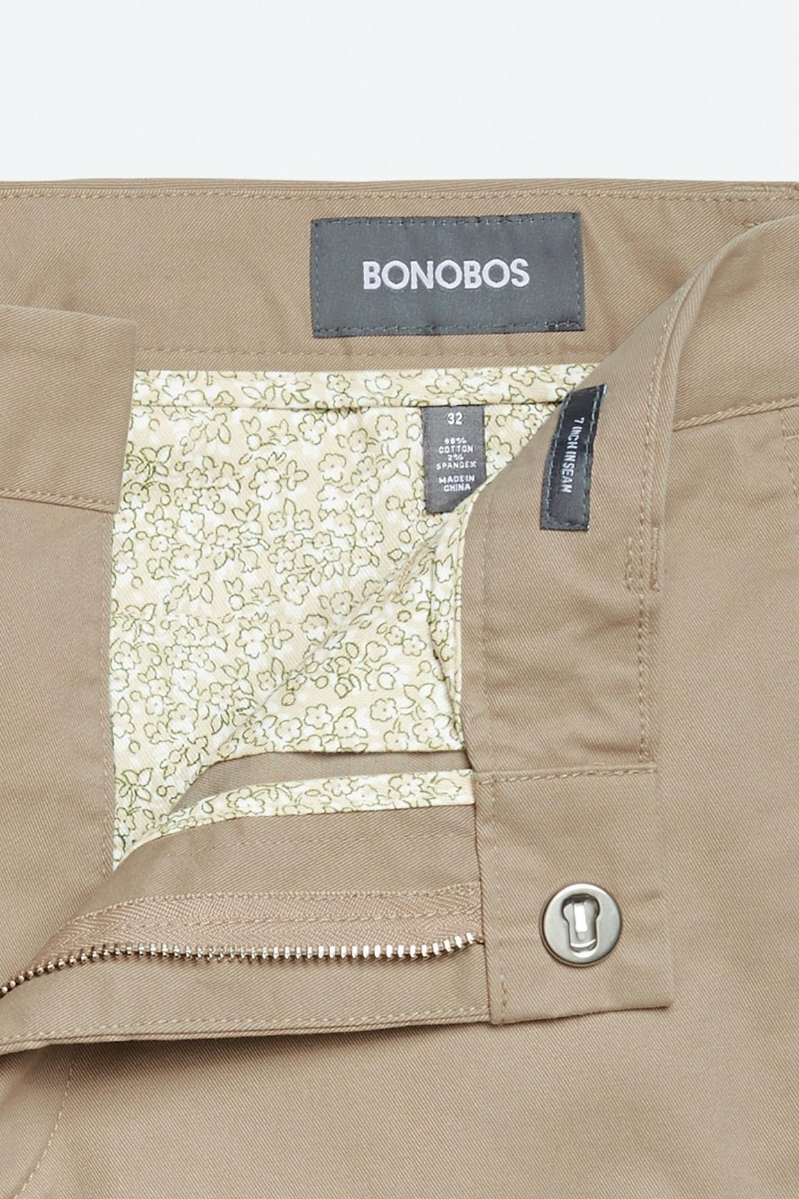 Stretch Washed Chino Shorts