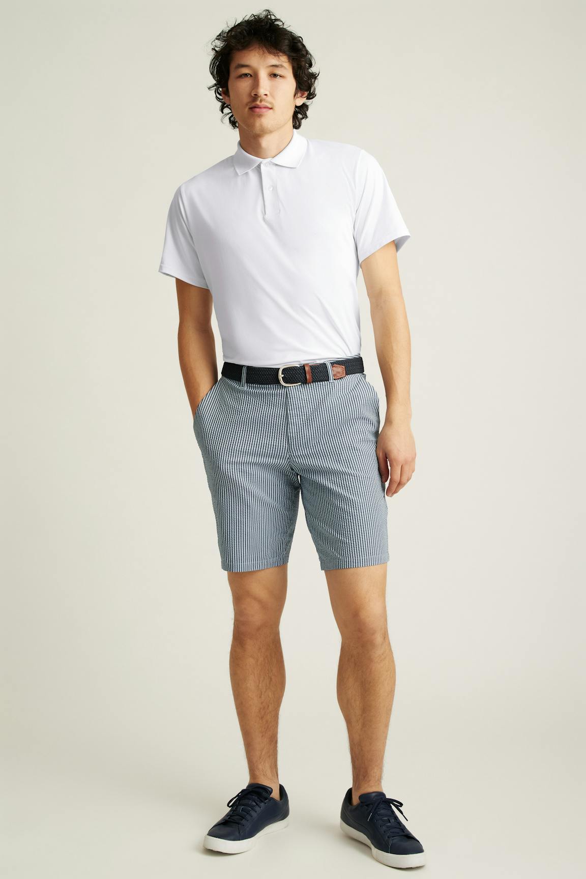 Performance Seersucker Golf Short