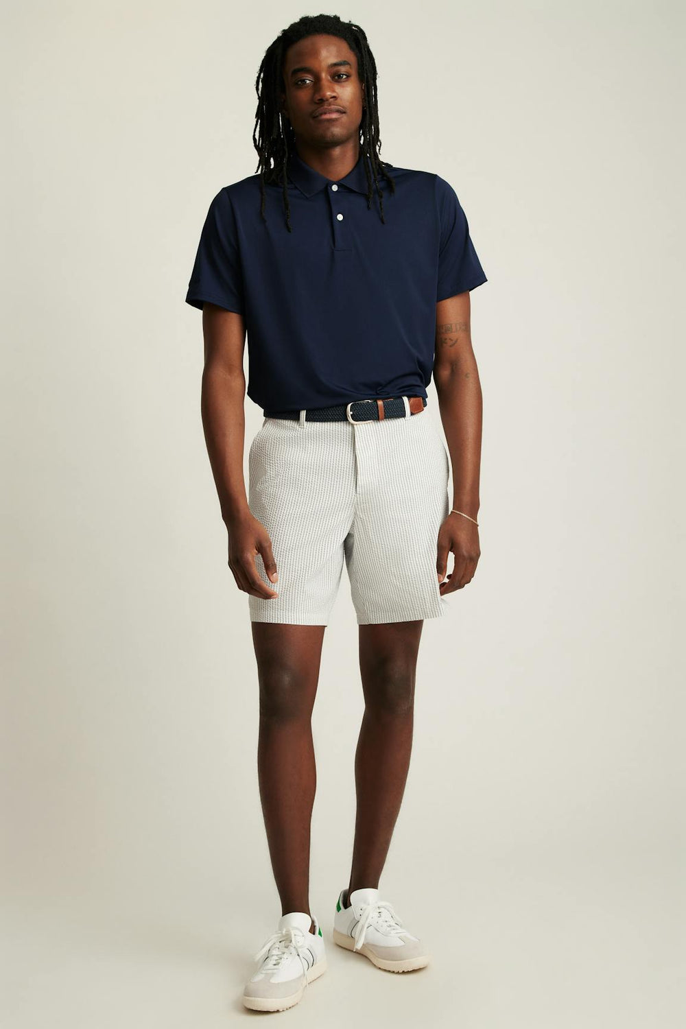Performance Seersucker Golf Short