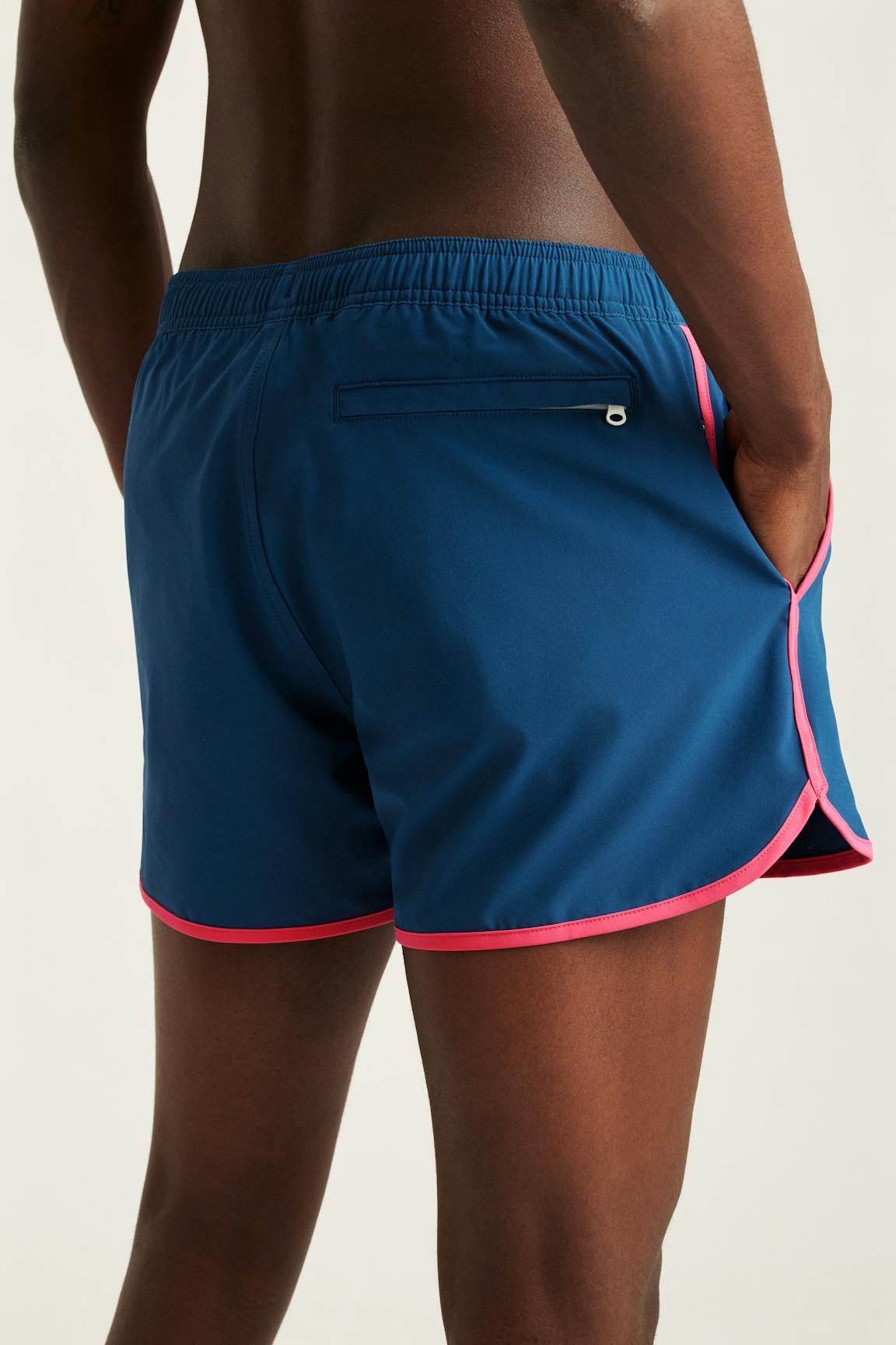 Throwback Swim Trunks
