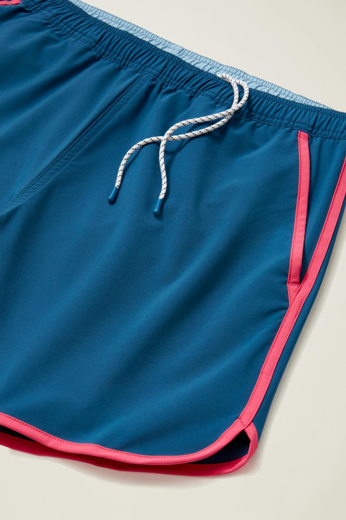 Throwback Swim Trunks