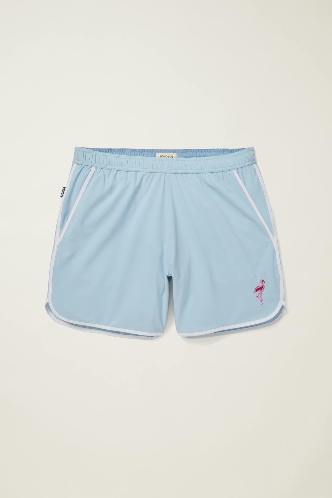 Throwback Swim Trunks