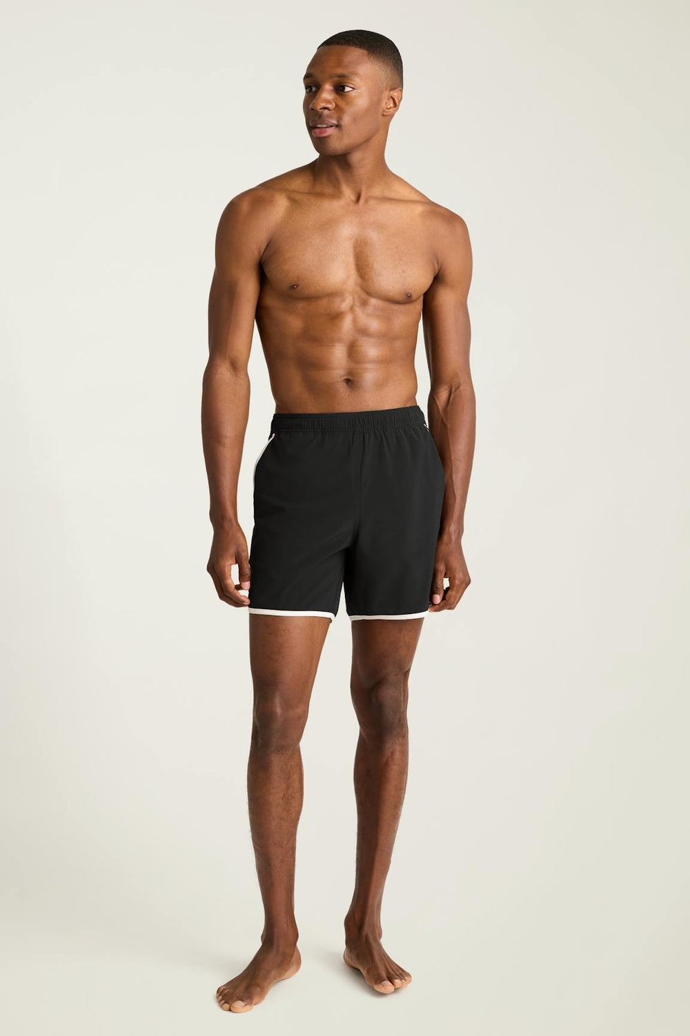 Throwback Swim Trunks