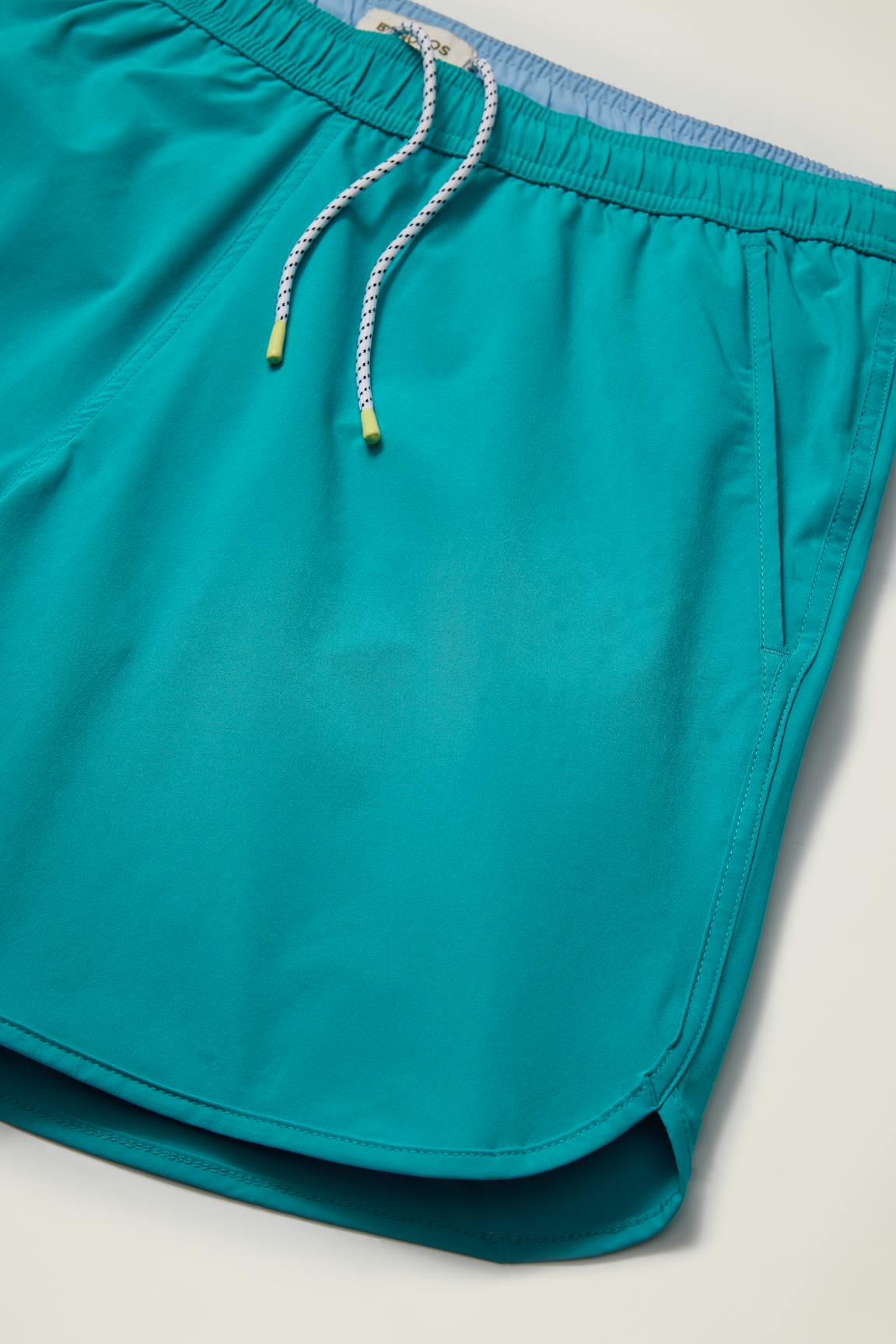 Throwback Swim Trunks