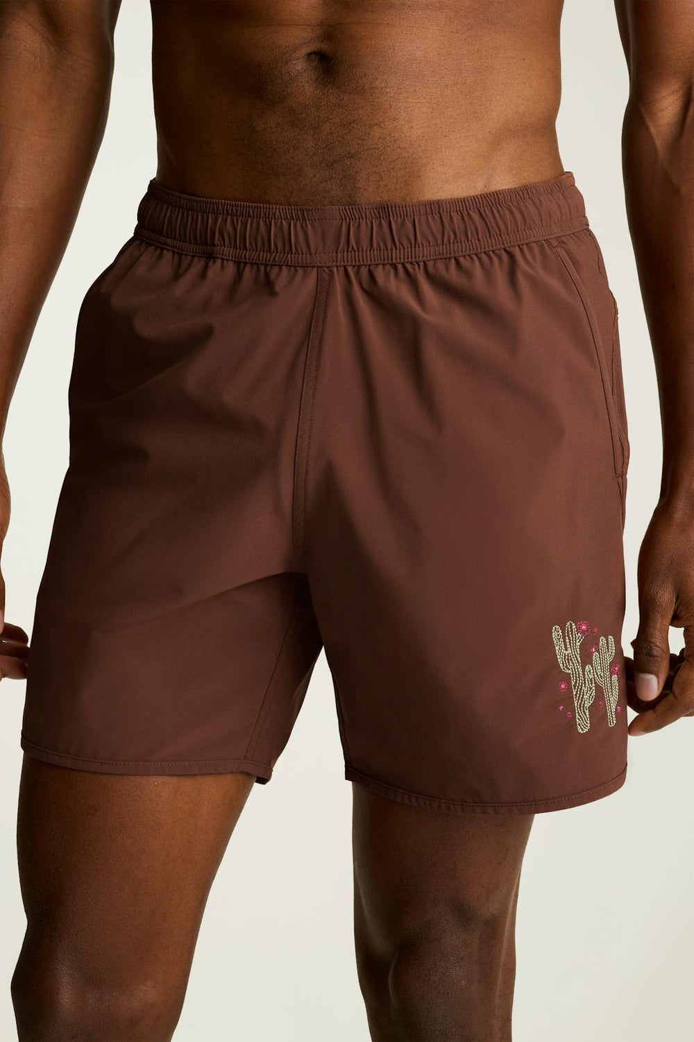 Throwback Swim Trunks