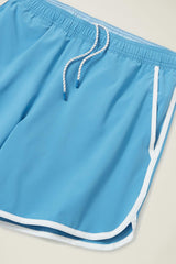 Throwback Swim Trunks