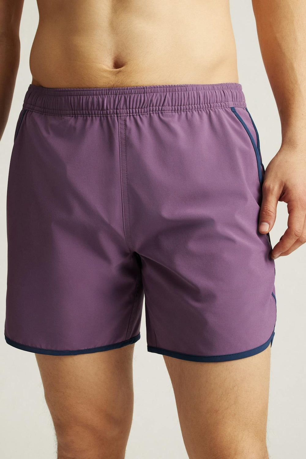 Throwback Swim Trunks